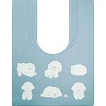 スキマにピタっ!拭けるPVC耳長トイレマット オカトー