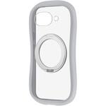 Google Pixel 10a 360度回転スタンド付き・耐衝撃ハイブリッドケース 「ViAMO mag swing」 ライトグレー MSソリューションズ