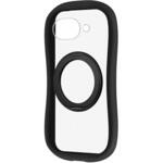 Google Pixel 10a 360度回転スタンド付き・耐衝撃ハイブリッドケース 「ViAMO mag swing」 ブラック MSソリューションズ