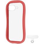 Google Pixel 10a 耐衝撃ハイブリッドケース 「ViAMO fly」 レッド MSソリューションズ