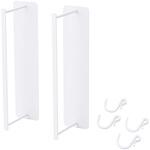 洗濯機横 ハンガー収納 マグネット 収納ラック 2個セット 2段 縦横使用可 フック4個 スプレーボトル掛け エレコム