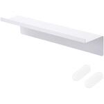 洗濯機横 隙間ラック マグネット 奥行10cm スリム ちょい置き棚 落下防止 シリコンシール付 エレコム