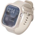 アップルウォッチ カバー Series 11 / 10 [ 46mm ] 耐衝撃フレーム 指紋防止 飛散防止 TOUGH SLIM LITE エレコム