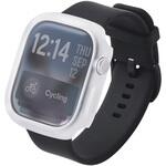 アップルウォッチ カバー Series 11 / 10 [ 46mm ] 耐衝撃フレーム 指紋防止 飛散防止 TOUGH SLIM LITE エレコム