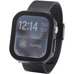 アップルウォッチ フルカバー Series 11 / 10 [ 42mm ] 耐衝撃PCフレーム 指紋防止 飛散防止 防水 IPX7 エレコム