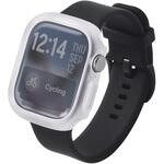 アップルウォッチ カバー Series 11 / 10 [ 42mm ] 耐衝撃フレーム 指紋防止 飛散防止 TOUGH SLIM LITE エレコム