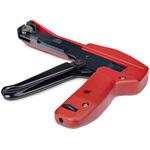 ケーブルタイガン/テンション・締付け調整機能/対応バンド幅 2.4～4.8mm/配線管理 ナイロン結束バンド用 ケーブルタイ取付・切断工具 StarTech.com