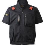 ワーク半袖ブルゾン(EFウェア) クロダルマ