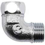 これエエやん 片ナットエルボ (フレキ継手 配管 接手 90°曲げ 直角 L字) GAONA(ガオナ)