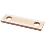 これエエやん 2つ穴混合栓取付補強板 (薄いシンク 両面テープ接着 耐水合板) GAONA(ガオナ)