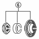 Y3E098030 Y3E098030 FH-3500 左ロックナットユニット SHIMANO(シマノ)