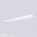 ELE44003DNPPN9 LEDioc LEDベースライト (LEDユニット一体形) 40W形 埋込下面開放形 ＜300mm幅＞ FLR40形相当 4000Lmタイプ 2灯用相当 (プルスイッチ付) 岩崎電気