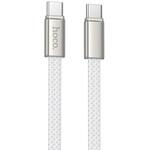 hoco X125 PD60W フラットケーブル ホワイト 日本トラストテクノロジー