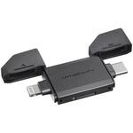 クイックリーダー USB 3.0対応/USB-C・Lightningアダプター付属 Antigravity