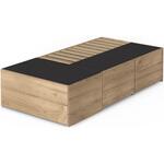 超収納ベッド宮無し シングル アイリスオーヤマ