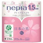 ネピアプレミアムソフトトイレットロール日本の美1．5倍巻 王子ネピア
