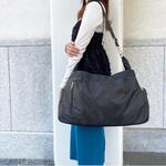 ナイロンタック付きボストン-27L・クロ VALENTINO VISCANI