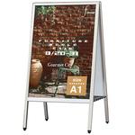 028529 APサイン AP-281 A1 両面 ポスター入替タイプ ファースト