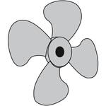 KO-C450E用 アルミ羽根 日動工業