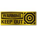 ATF-014G KEEP OUT エヴァンゲリオン ゼネラルステッカー