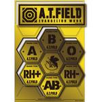 ATF-028G シートタイプ 血液型 エヴァンゲリオン ゼネラルステッカー