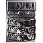 ATF-029S シートタイプ 横長 シルバー L ゼネラルステッカー
