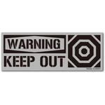 ATF-014R KEEP OUT 反射 S ゼネラルステッカー