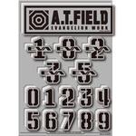 ATF-027R シートタイプ 数字B 反射 L ゼネラルステッカー