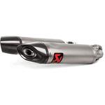 [E4仕様]スリップオンマフラー(S/O) チタン AKRAPOVIC (アクラポビッチ)