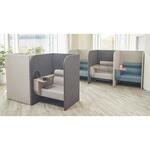 テーブル付きブースソファ ストア・エキスプレス