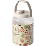 果実酒びんR型 グレージュ 2.4L タケヤ化学工業