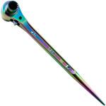 両口ラチェットレンチ イオンプレーティング 虹色 トップ工業