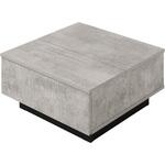 【選べる2サイズ】 石目調 センターテーブル  引き出し付き 昇降機能付き 幅69/90cm ローテーブル 収納付き 大きめ 正方形 萩原