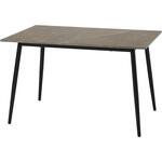 大理石調 ダイニングテーブル 長方形 幅120cm おしゃれ ホテルライク モダン モノトーン 4人掛け 萩原