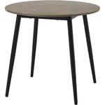 大理石調 ダイニングテーブル 丸 円形 直径80cm おしゃれ ホテルライク モダン モノトーン 2人掛け 萩原