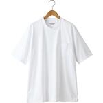 スロープネック半袖Tシャツ(ポケット付)(男女兼用) アイトス