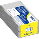 EPSON - 【未使用品】EPSON 純正インクカートリッジ SJIC22P TM-C3500 純正インクカートリッジ EPSON TM-C3500用 EPSON エプソン純正インク
