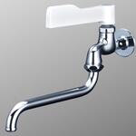 自在水栓 ロングレバー付 ビス止 抗菌仕様 KVK