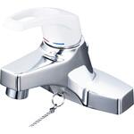 洗面用シングルレバー混合栓ゴム栓付 KVK