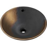 陶器鉢：黒金彩 KVK