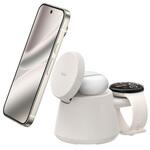 UltraCharge Qi2 25W 3-in-1 モジュール式充電ドック サンド BELKIN(ベルキン)