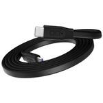 Flex Spiral Cable C to C 1m ブラック CIO