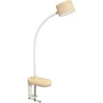 LEDクランプライト 学習用 330lm 3段階調色 Ra95 USB オーム電機