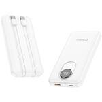 全固体 モバイルバッテリー PD20W 機内持ち込み可能 4台同時充電 急速充電 電池残量ディスプレイ搭載 USB-C内蔵ケーブル2本 Bigblue Tech(ビッグブルーテック)