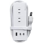 旅行用電源タップ PD45W 1m USB-Aリバーシブル カシムラ