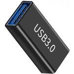 USB3.0USB-A(メス)to USB-A(メス)中継アダプタ ルーメン
