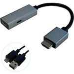 4K60Hz対応HDMI(オス)toType-C(メス)変換アダプタ ルーメン