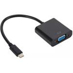 VGA(メス) to Type-C(オス) 変換アダプタ ルーメン