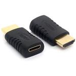 MiniHDMI(メス) to HDMI(オス)  変換アダプタ ルーメン
