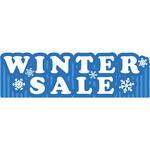 NEWスチレンボードポップ WINTER SALE グリーンクロス